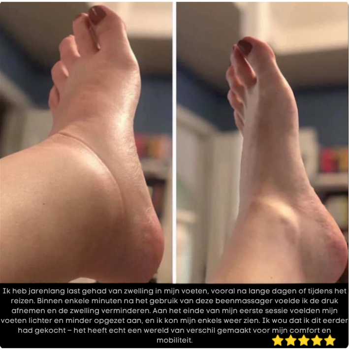 Vibrelief™ - 3-in-1 massageapparaat tegen pijn en gezwollen benen
