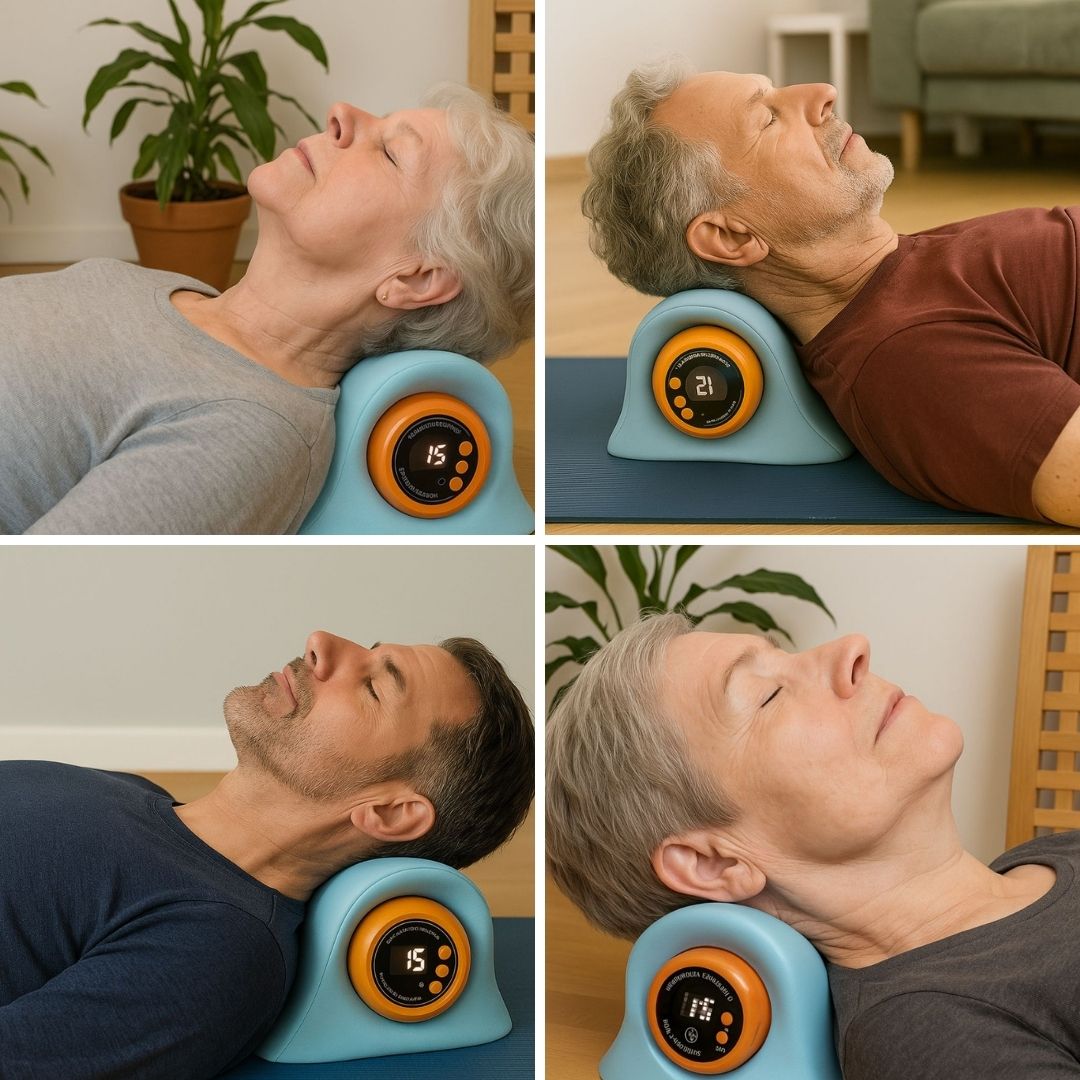 NeckRelief™ Nekondersteuning voor Ontspanning & Correctie