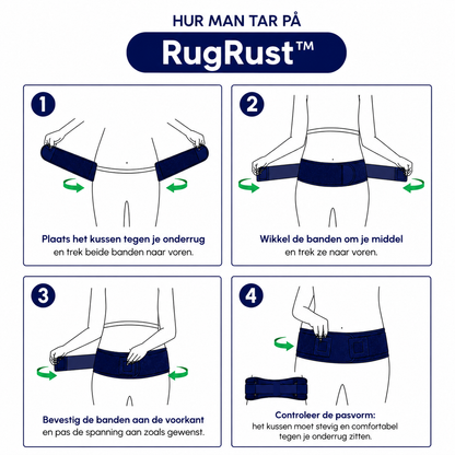 RugRust™ - Verlicht Lage Rug- en Ischiaspijn