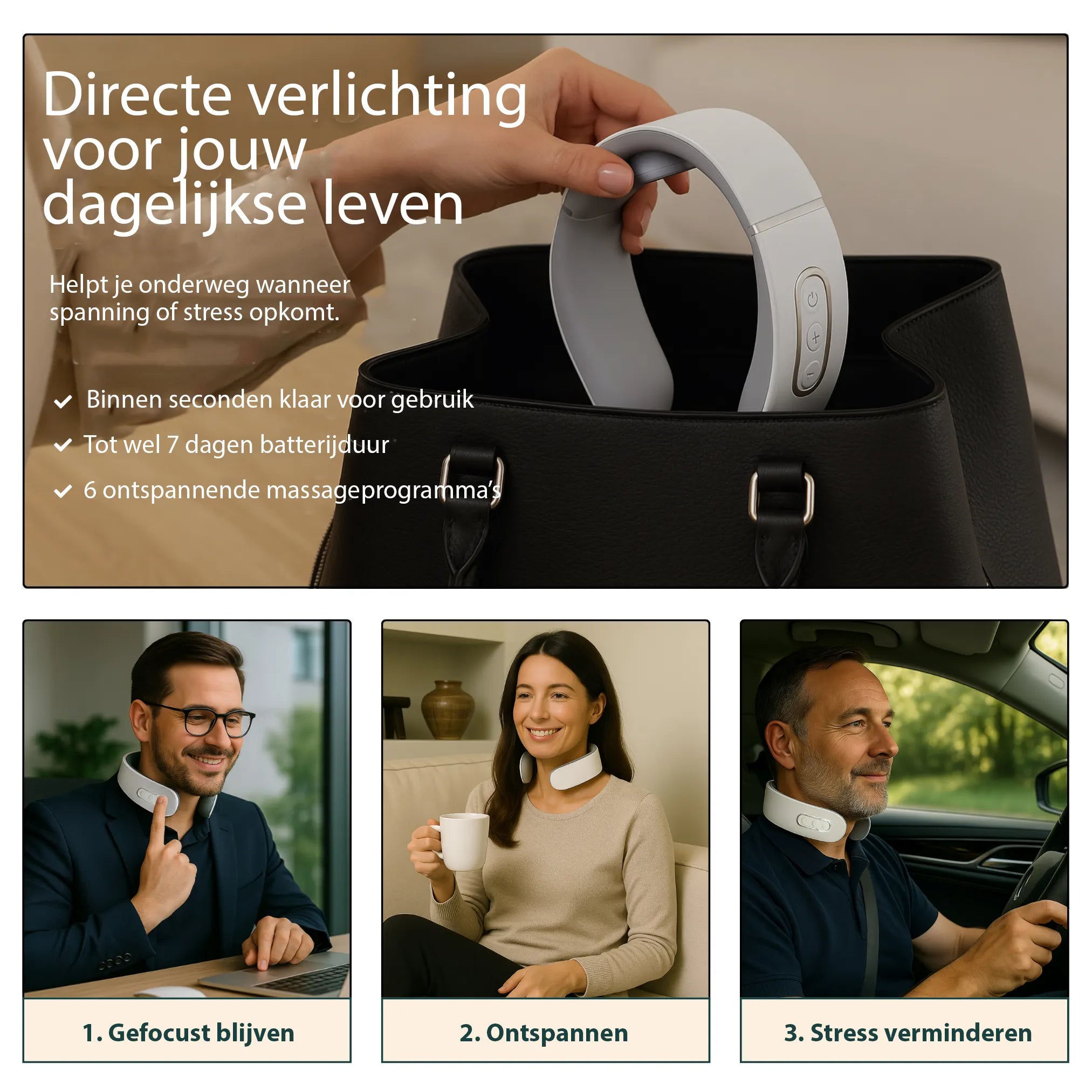 NeuroNeck Pro  De 3-in-1 methode tegen tinnitus