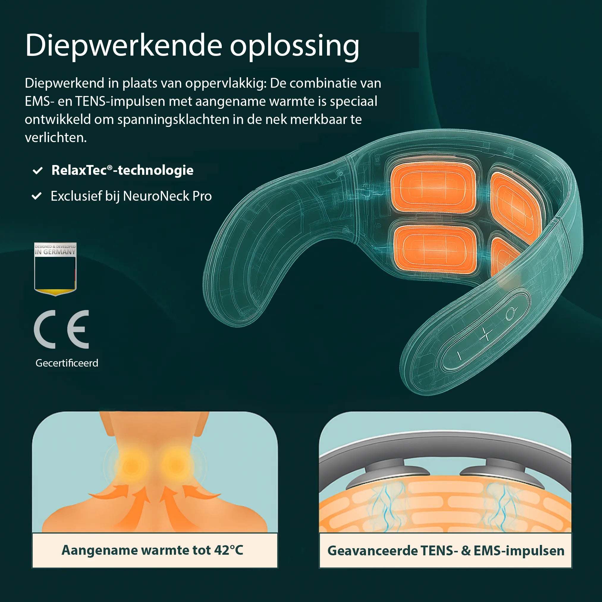 NeuroNeck Pro  De 3-in-1 methode tegen tinnitus
