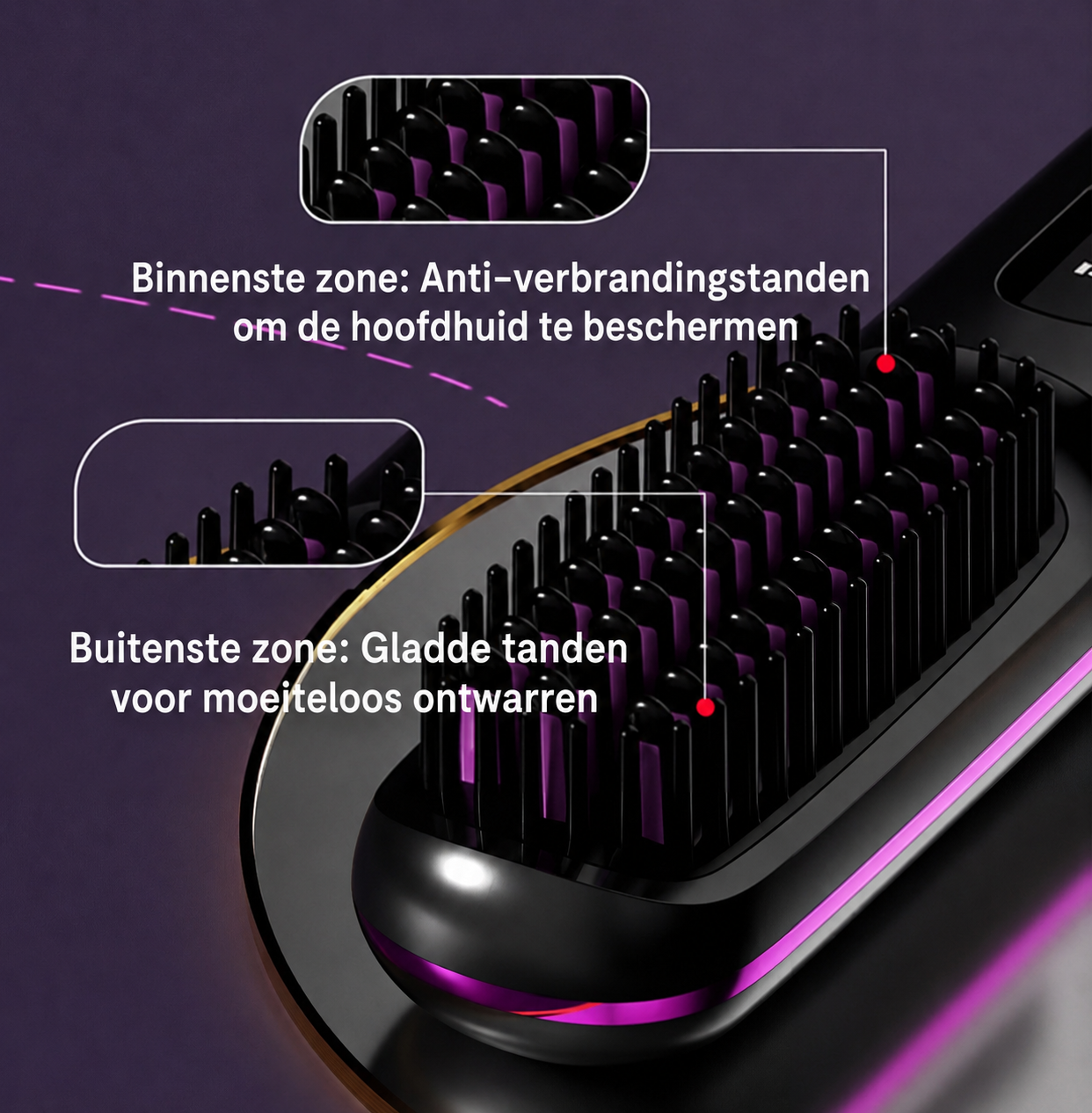 GoBrush™ - De haarborstel speciaal voor kort haar
