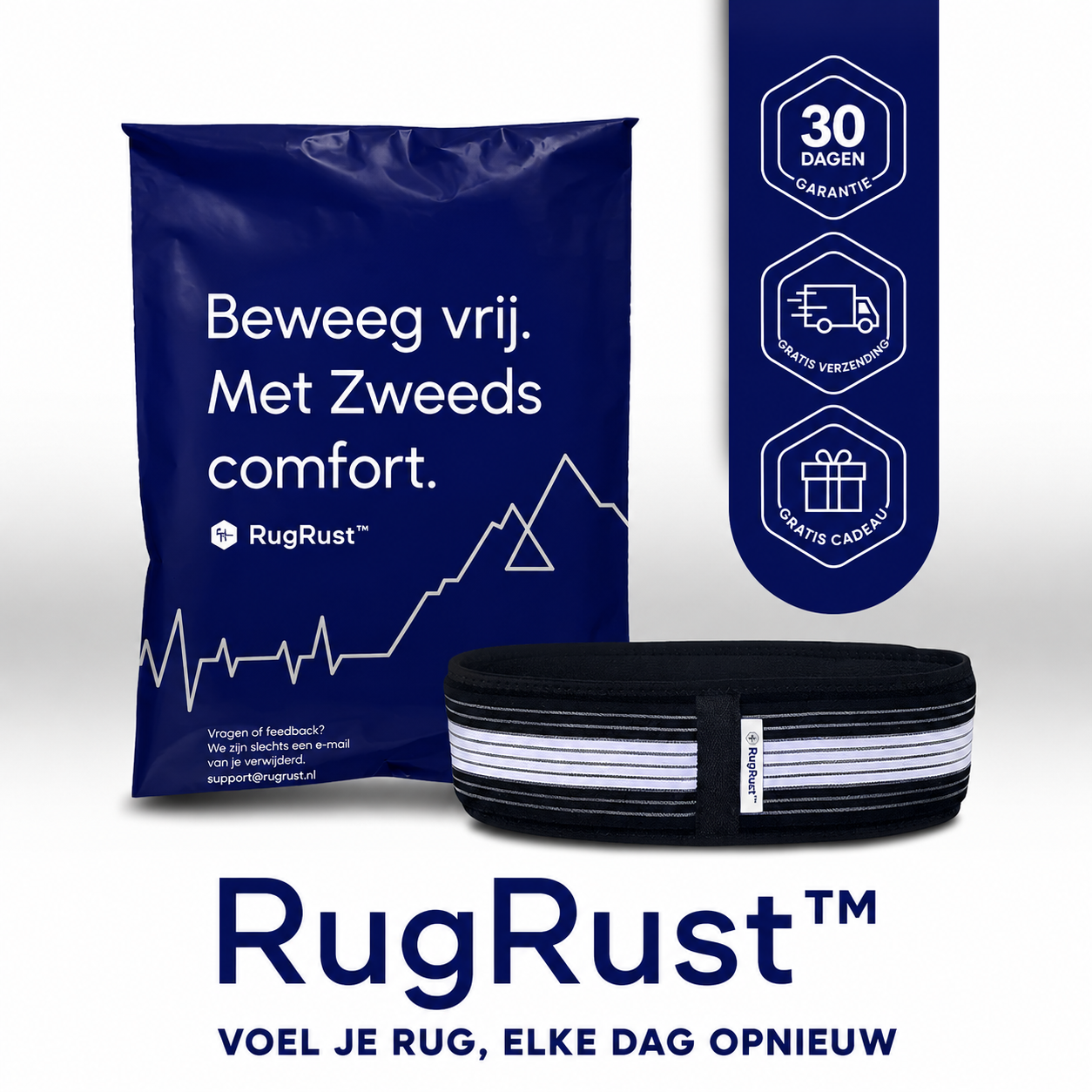 RugRust™ - Verlicht Lage Rug- en Ischiaspijn
