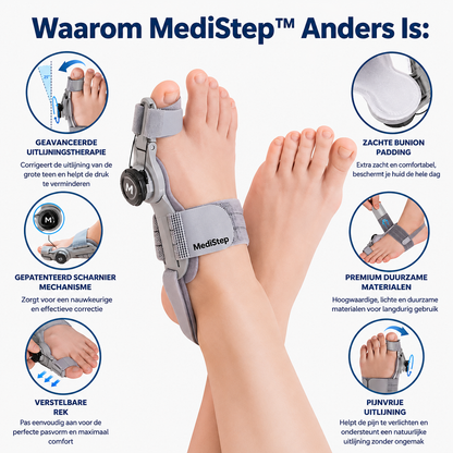MediStep™ | hallux valgus correctie