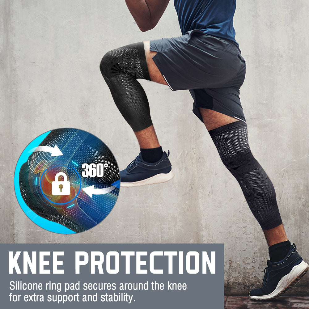Fivali Compression Football Knee Sleeves 2 Pack FKR05