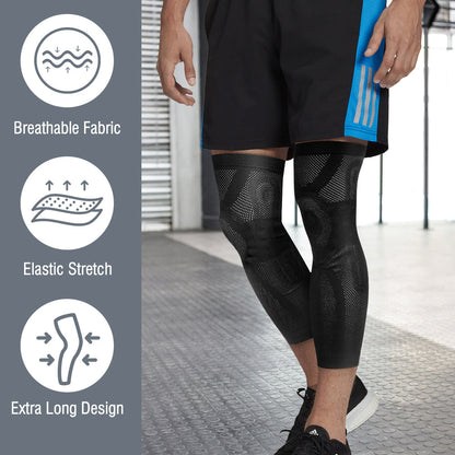 Fivali Compression Football Knee Sleeves 2 Pack FKR05