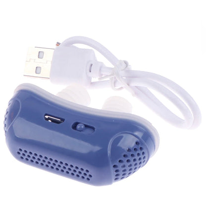 Micro Electric Anti Snoring Device Smart EMS Pulse Sound Rechargeable Sleep Apnea Stop Snore Aid Insonia Sleeping Men Women