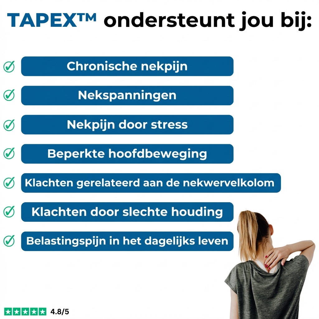 TAPEX™ - Kinesiotape voor je Nek