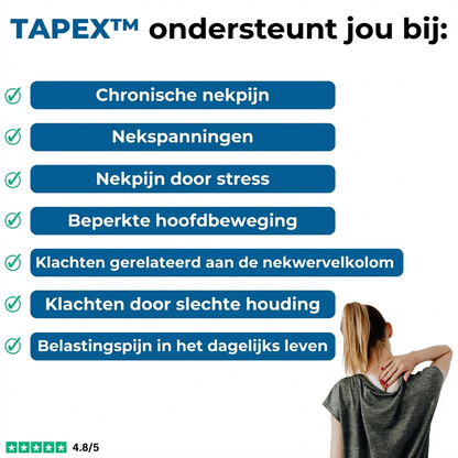 TAPEX™ - Kinesiotape voor je Nek
